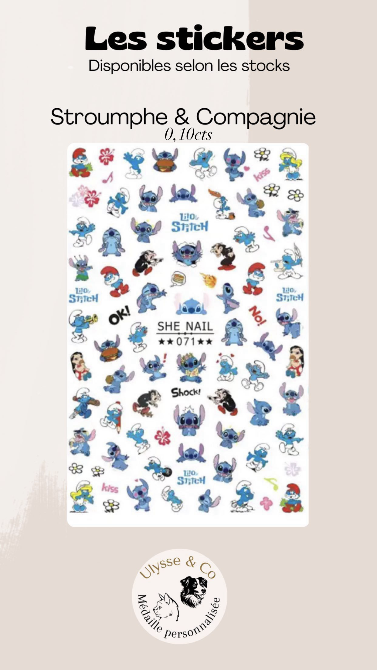 Les stickers