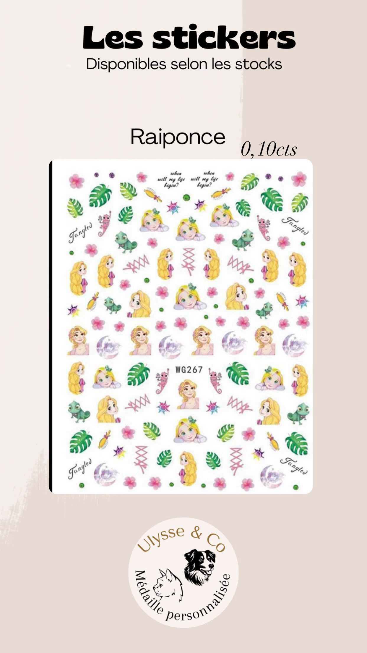 Les stickers