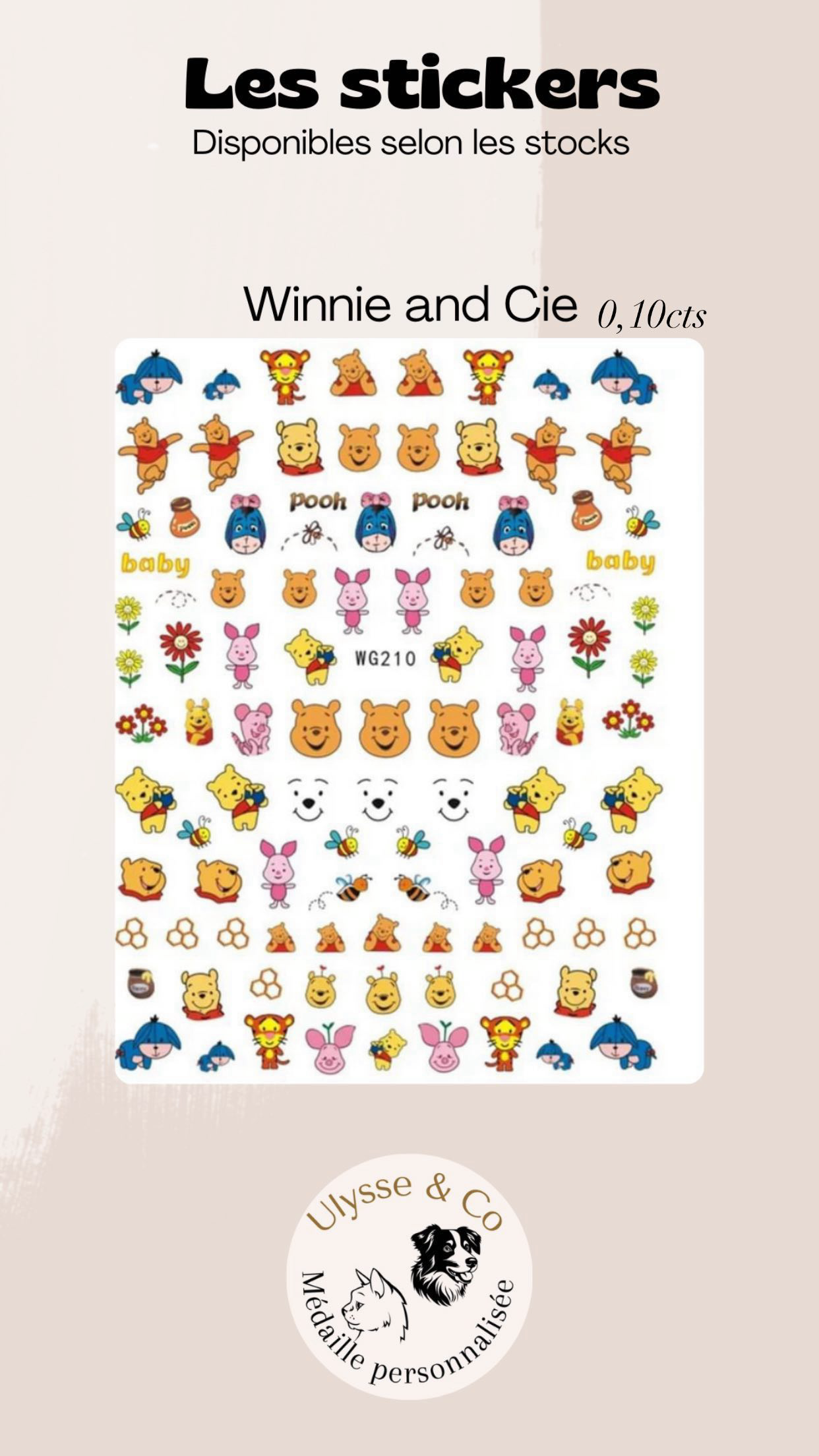 Les stickers