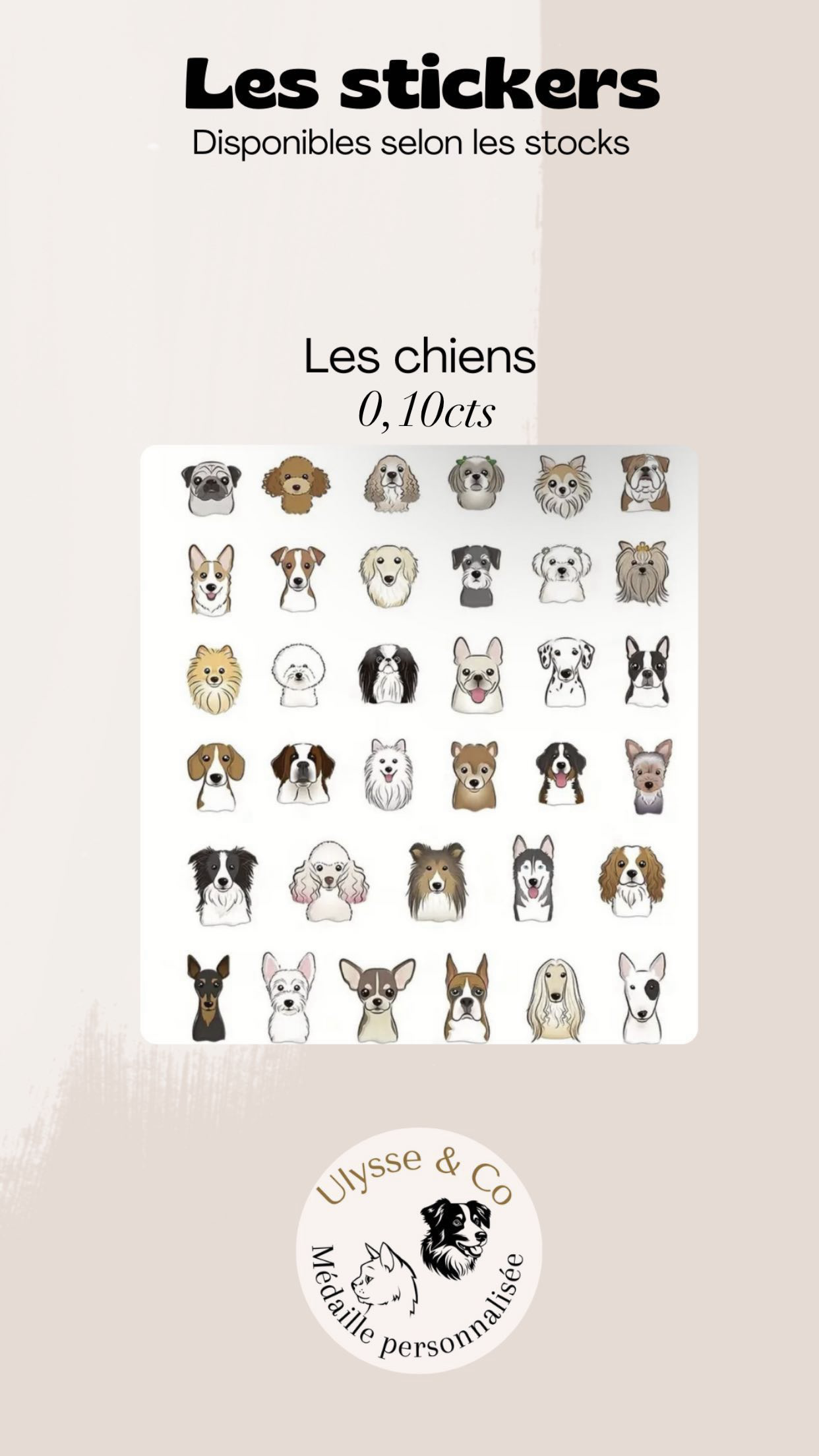 Les stickers